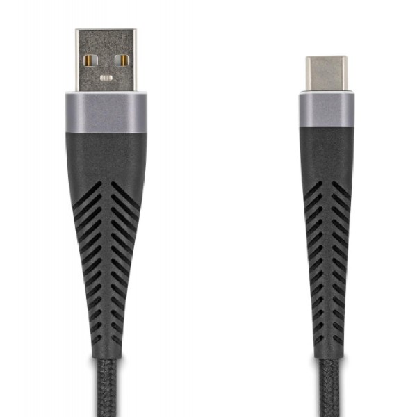 DELOCK καλώδιο USB σε USB-C 81121, 60W, 480Mbps, 1m, μαύρο