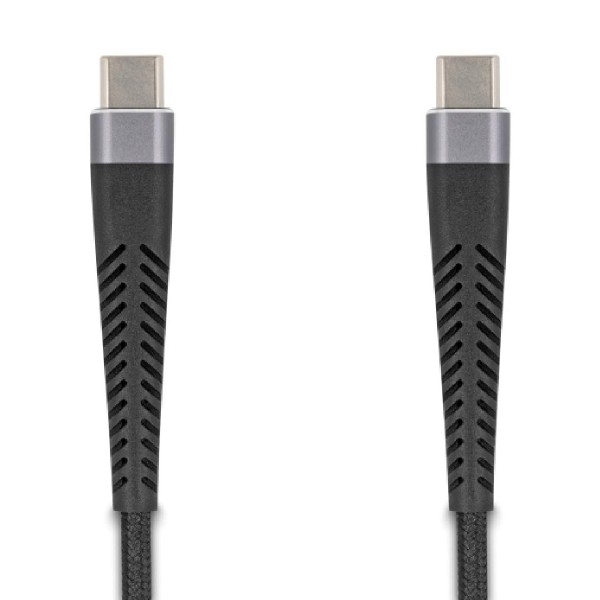 DELOCK καλώδιο USB-C 81124, 60W, 480Mbps, 1m, μαύρο