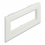 DELOCK module βάση πρίζας Easy 45 81317, 175x80mm, λευκό