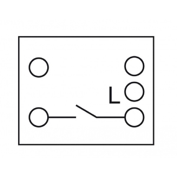 DELOCK module διακόπτης Easy 45 81359, μονός, 1-pole, 1-way, λευκός