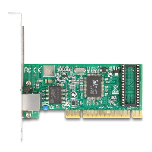 DELOCK κάρτα επέκτασης PCI σε 1x RJ45 Gigabit 88084, 1000Mbps