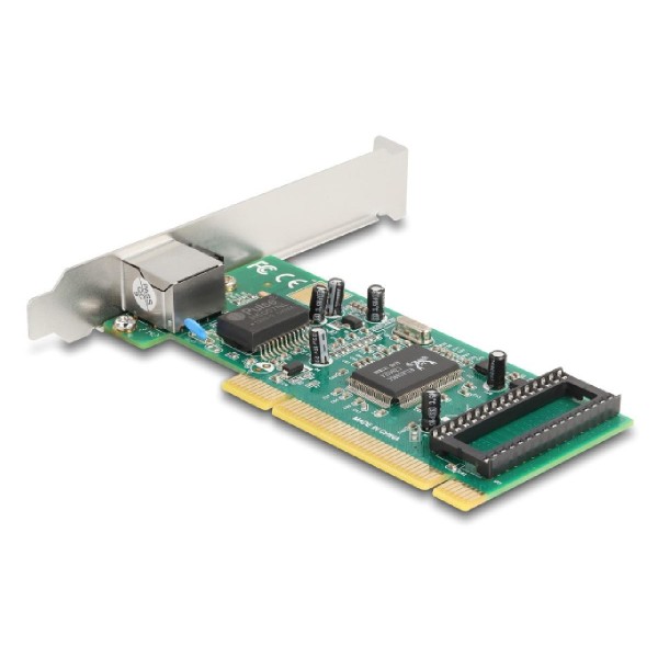 DELOCK κάρτα επέκτασης PCI σε 1x RJ45 Gigabit 88084, 1000Mbps