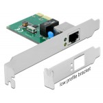 DELOCK κάρτα επέκτασης PCI σε 1x RJ45 Gigabit LAN 90381, 1000Mbps