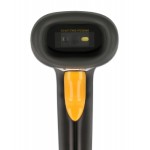 DELOCK barcode scanner 90550, 1D & 2D, ασύρματο, με βάση φόρτισης, μαύρο