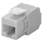 GOOBAY Keystone module RJ45 CAT 6A 90693, UTP, γκρι