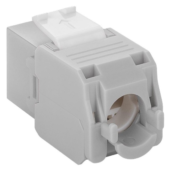 GOOBAY Keystone module RJ45 CAT 6A 90693, UTP, γκρι