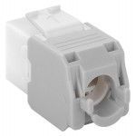 GOOBAY Keystone module RJ45 CAT 6A 90867, UTP, λευκό