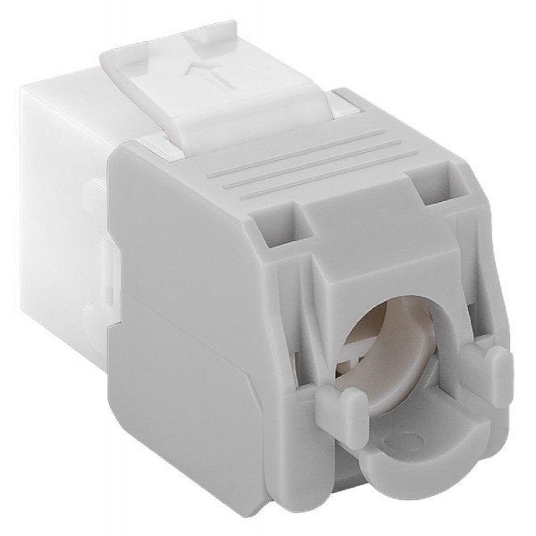 GOOBAY Keystone module RJ45 CAT 6A 90867, UTP, λευκό