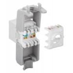 GOOBAY Keystone module RJ45 CAT 6A 90867, UTP, λευκό