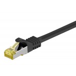 GOOBAY καλώδιο δικτύου 91572, CAT 7 S/FTP, copper, 10Gbps, 0.25m, μαύρο