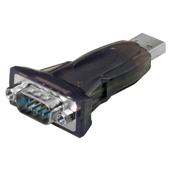 GOOBAY αντάπτορας USB σε RS-232 93128 με καλώδιο USB, 1.5m, διάφανο