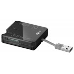 GOOBAY card reader 95674 για micro SD/SD/M2/CF/XD/MS, 480 Mbps, μαύρο