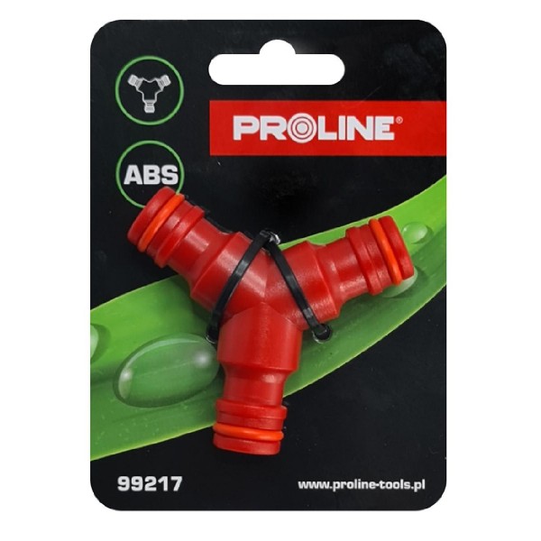 PROLINE διακλαδωτής 3 ταχυσυνδέσμων 99217, 1/2", κόκκινος