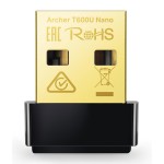 TP-LINK ασύρματος nano USB αντάπτορας ARCHER-T600UNANO, AC600, Ver. 1.0