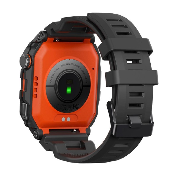 ZEBLAZE smartwatch Ares GPS, heart rate, 1.75" IPS, GPS, 3 ATM, μαύρο