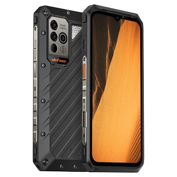 ULEFONE smartphone Power Armor 19, 6.58", 12/256GB, 9600mAh, μαύρο