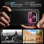 ULEFONE smartphone Armor 25T Pro, 6.78", 6/256GB, 5G, IP68/IP69K, μαύρο