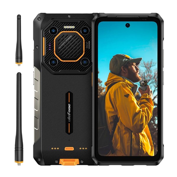 ULEFONE smartphone Armor 26 Ultra WT, 6.78" 12/512GB, 5G 15600mAh, μαύρο