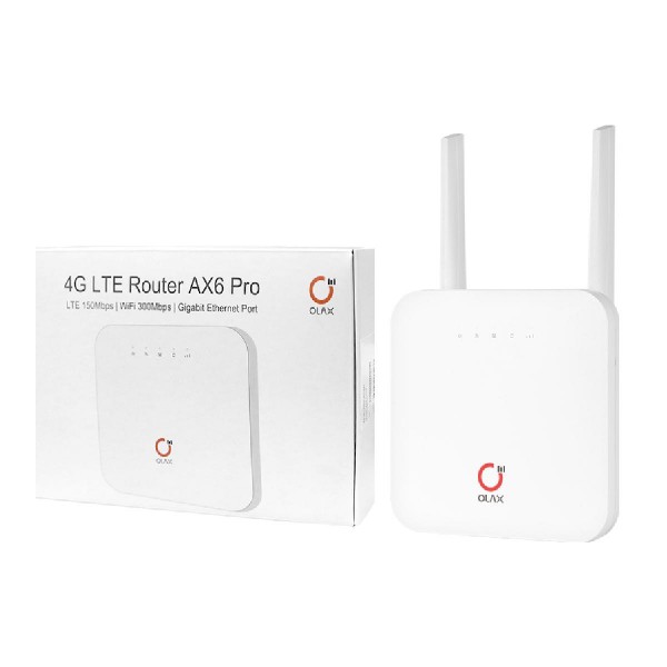 OLAX router AX6 Pro, 4G LTE, WiFi 300Mbps, 4000mAh