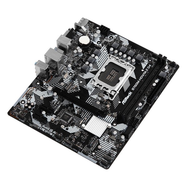 ASROCK μητρική B760M-HDV/M.2 D4, 2x DDR4, s1700, USB 3.2 Gen1, mATX