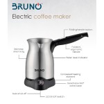 BRUNO ηλεκτρικό μπρίκι BRN-0041, 800W, 300ml, STRIX technology