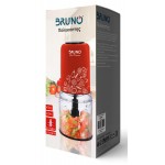 BRUNO πολυκόπτης BRN-0089, 2 ταχύτητες, 400W, 500ml, 4 λεπίδες, κόκκινος