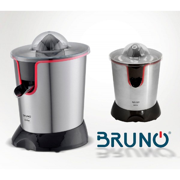 BRUNO ηλεκτρικός στίφτης BRN-0096, συνεχούς ροής, 600W, inox-μαύρο