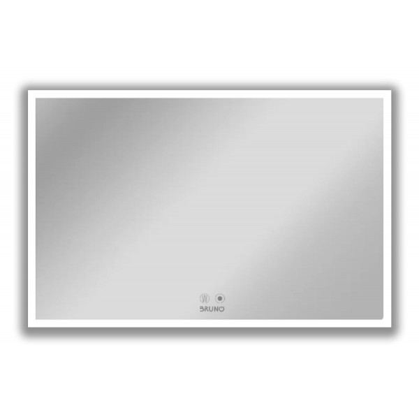 BRUNO καθρέπτης μπάνιου LED BRN-0099, ορθογώνιος, 24W, 60x80cm, IP67