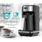 BRUNO αυτόματη καφετιέρα Ελληνικού καφέ BRN-0168, 400W, 260ml, μαύρη