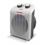 BRUNO 2 σε 1 αερόθερμο δωματίου BRN-0211, 2000W, με ανεμιστήρα, λευκό