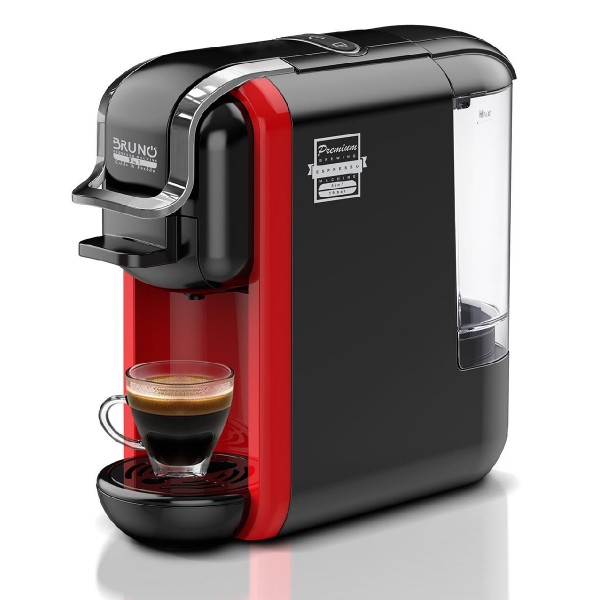 BRUNO Καφετιέρα espresso 3 σε 1 Hot & Cold BRN-0214, 1450W, 19 bar, μαύρη