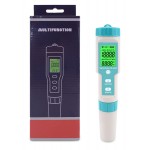 NOYAFA tester ποιότητας νερού C-600, TDS/EC/PH/SALT/S.G/ORP/0-60 °C