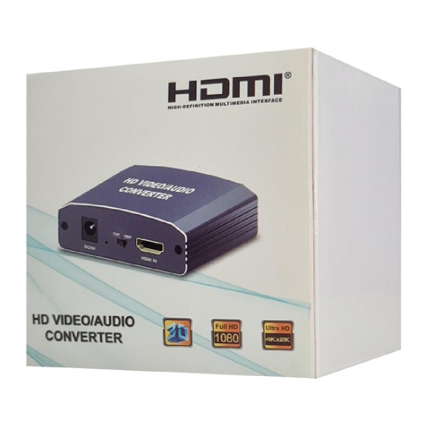 Video Converter CAB-H146 από HDMI σε scart & 3.5mm, 4K