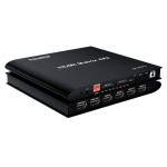 HDMI matrix switch CAB-H155, 4-in σε 2-out, 8K/60Hz, HDR/HDCP, μαύρο