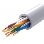 POWERTECH καλώδιο U/UTP Cat 5e CAB-N287, CCA 26AWG, PVC, 100m, γκρι