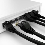 POWERTECH καλώδιο δικτύου CAB-N410, Cat 6 U/UTP, CCA, 250Hz, 20m, μαύρο