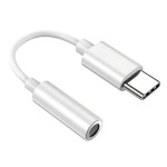 POWERTECH αντάπτορας USB-C σε 3.5mm CAB-UC084, λευκός