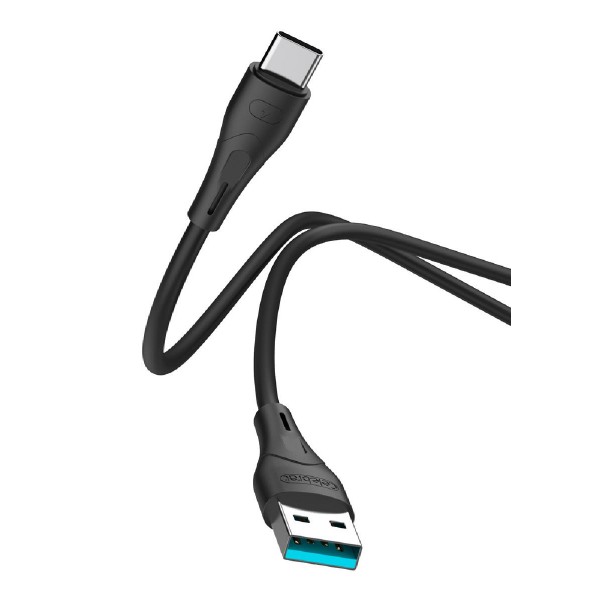 CELEBRAT καλώδιο USB-C σε USB CB-18T, 15W 3A, 480Mbps, 1m, μαύρο