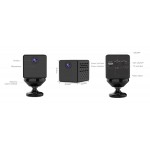 VSTARCAM WiFi mini κάμερα μπαταρίας CB73, 2MP, cloud/micro SD, μαύρη