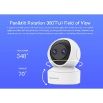 VSTARCAM smart κάμερα CS49D, 3MP, dual lens, WiFi, PTZ, SD