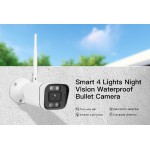 VSTARCAM smart IP κάμερα CS58, IP66, 3MP, WiFi, ανίχνευση καπνού