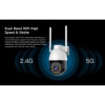 VSTARCAM smart κάμερα CS611Q-UV, 4MP, Wi-Fi, PTZ, SD