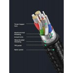 CABLETIME καλώδιο USB-C σε USB CT-AMCMG1, 3A, 5Gbps, 0.5m, μαύρο