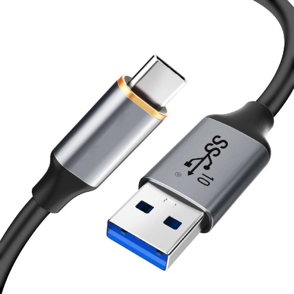 CABLETIME καλώδιο USB-C σε USB CT-AMCMG2, 60W, 10Gbps, 1.5m, μαύρο