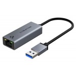 CABLETIME αντάπτορας USB σε RJ45 CT-AML1000, 1000Mbps, γκρι