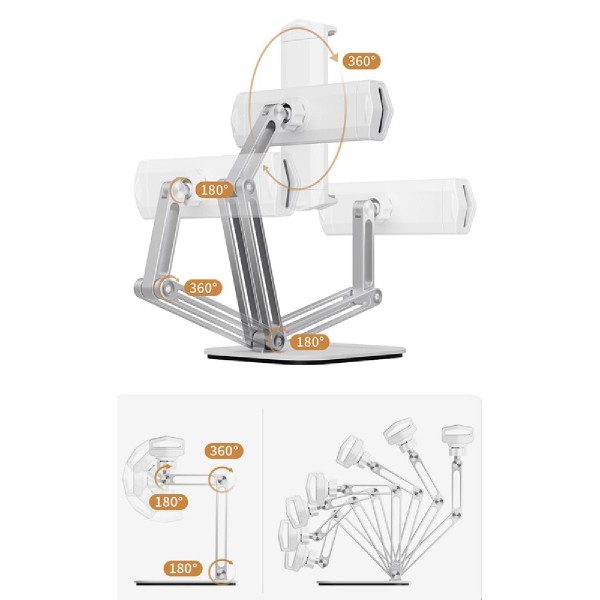 Μεταλλική βάση για tablet CT-PS03-AS, 4-13