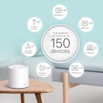 TP-LINK Home Mesh Wi-Fi System Deco X60, 5400Mbps AX5400, Ver. 3.2, 2τμχ