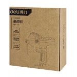 DELI επιτραπέζιος σφιγκτήρας DL110050 με μέγιστο άνοιγμα 60mm, μαύρος