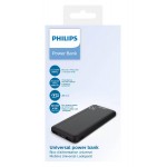 PHILIPS power bank DLP1810NB-62, 10000mAh, 2x USB, 2.1A, μαύρο