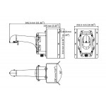 HIKVISION HIWATCH βάση κάμερας DS-1604ZJ-BOX-CORNER, μεταλλική, λευκή